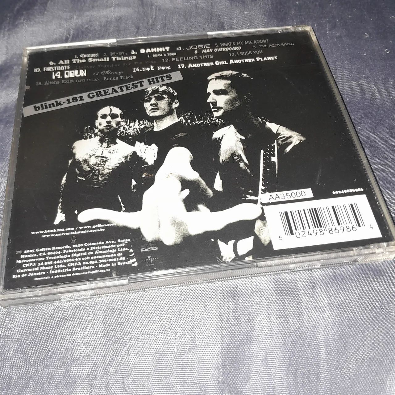 Cd Blink 182 greatest hits - Foto 3