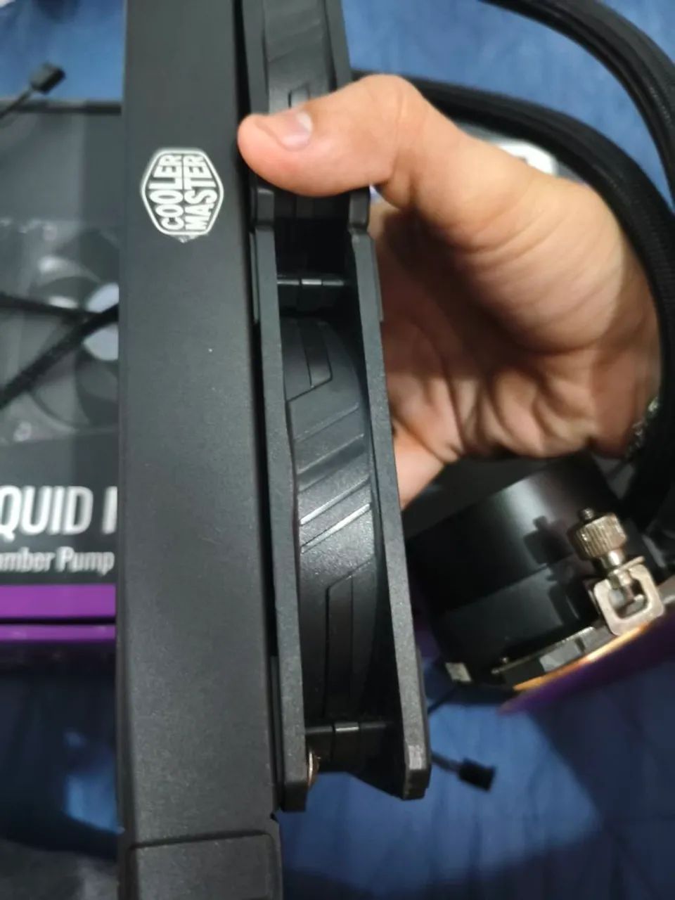 Water cooler 240mm cooler master  - Foto 2