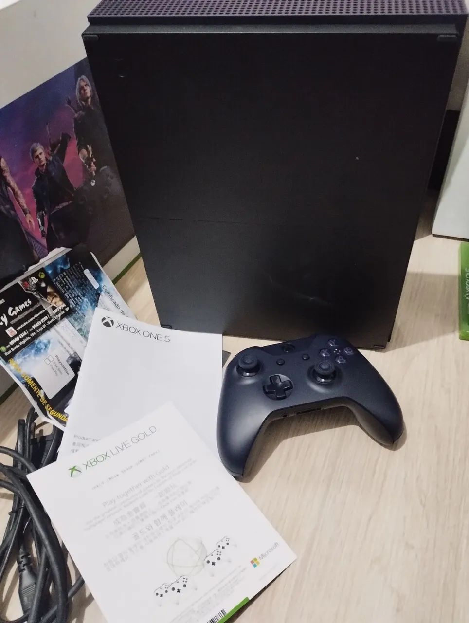 Xbox one S roxo versão Devil my cry  - Foto 3