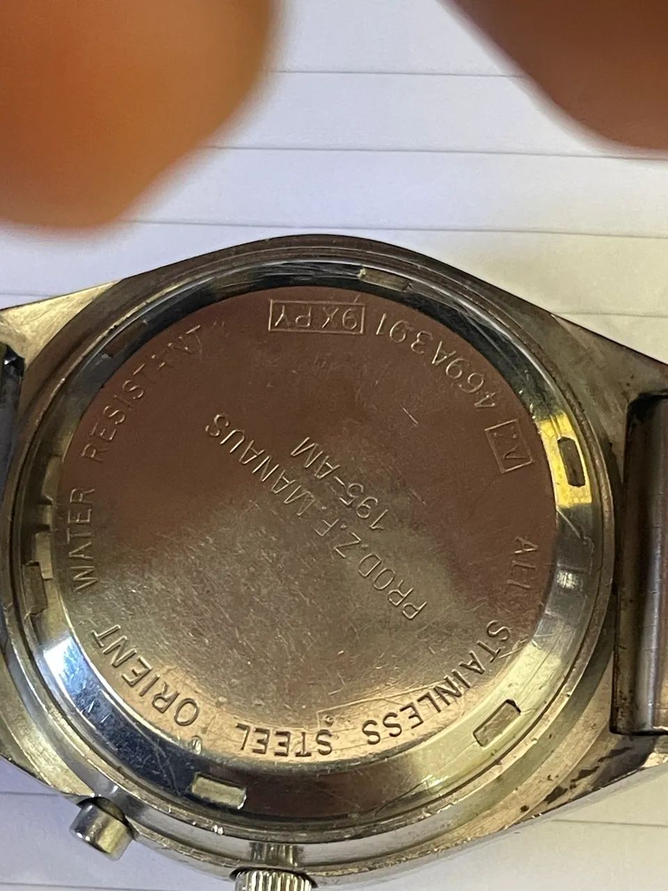 Relógio orient automático antigo calibre 41 - Foto 4