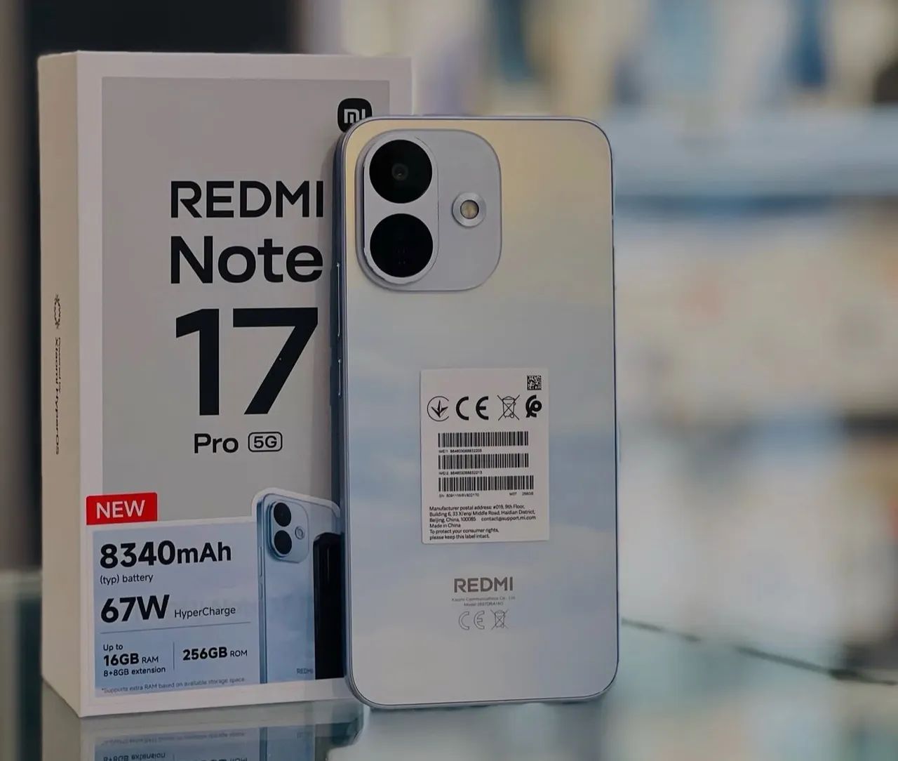 Redmi Note 17 Pro 5G 256/8 Branco Lacrado 