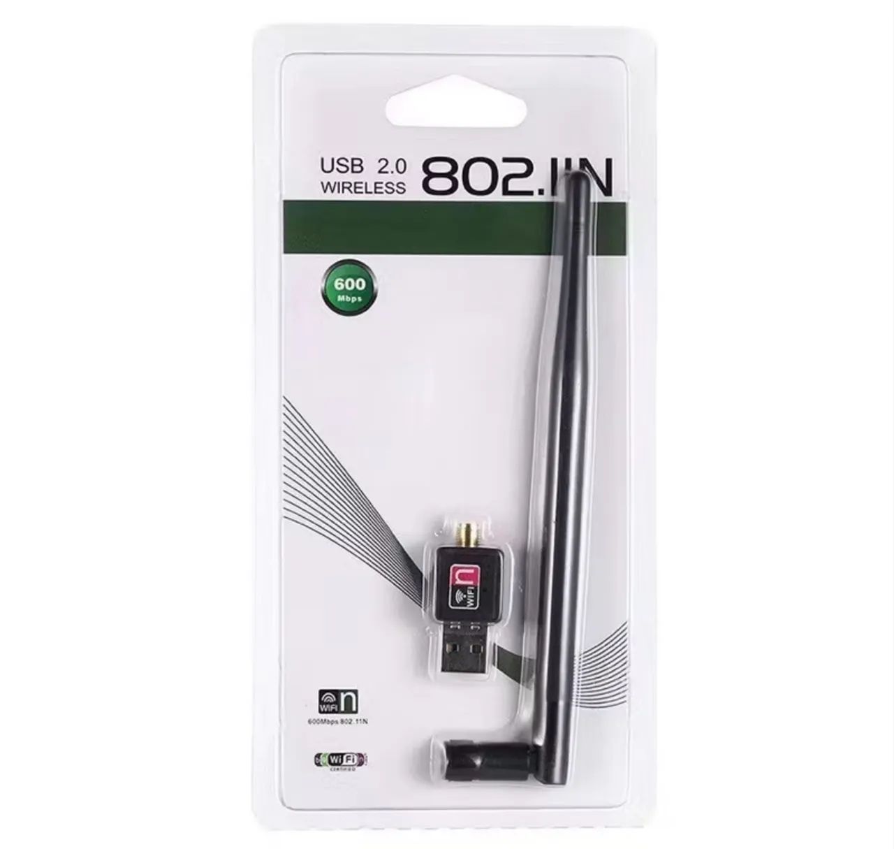 Wifi Adaptador Usb 802.11n Receptor Internet - Foto 4