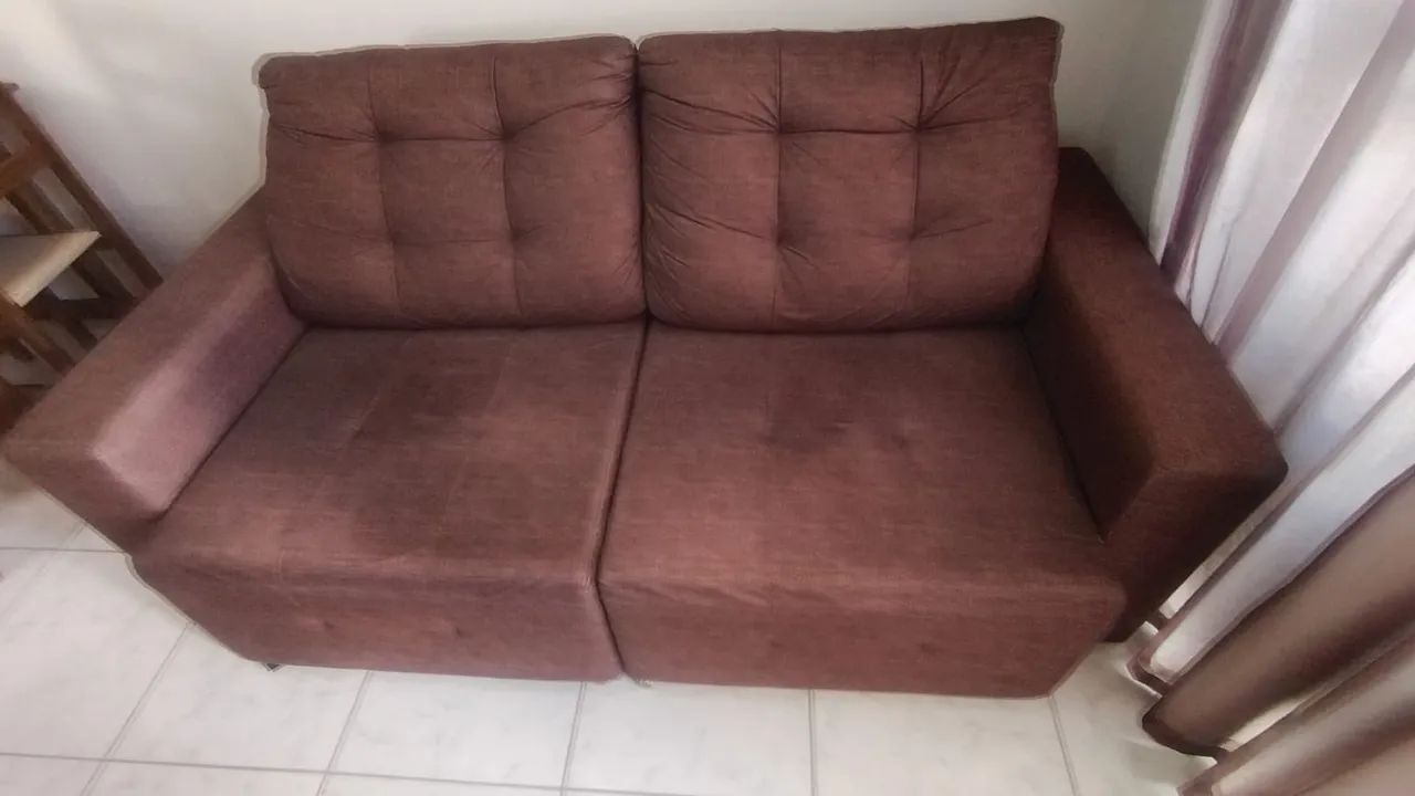 Sofá retrátil e reclinável em excelente estado! - Foto 2