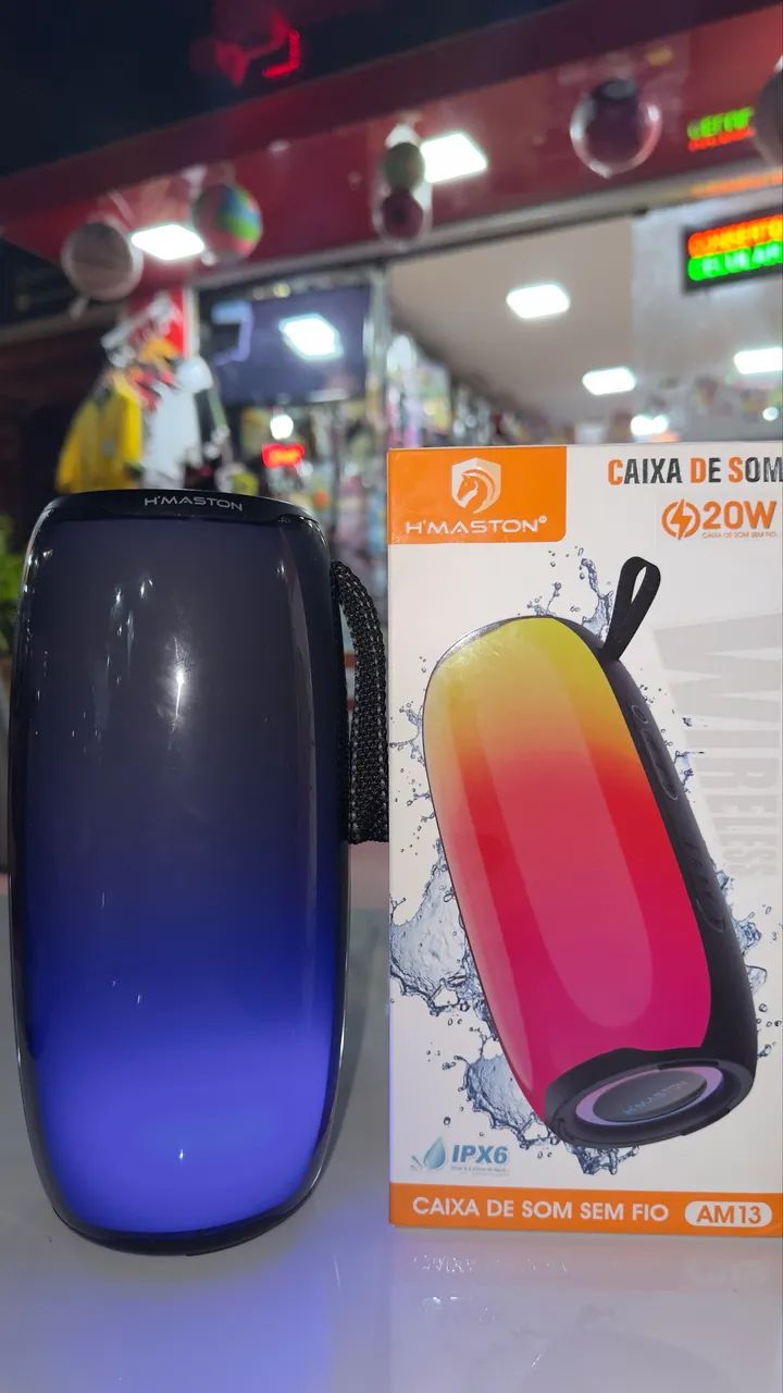 Caixa de Som Amplificada H'MASTON 20W
