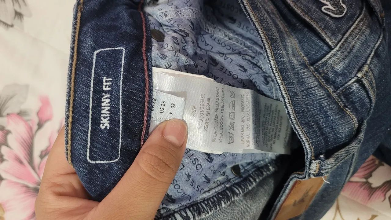 Calça Lacoste Anos 2000 Y2K - Foto 4