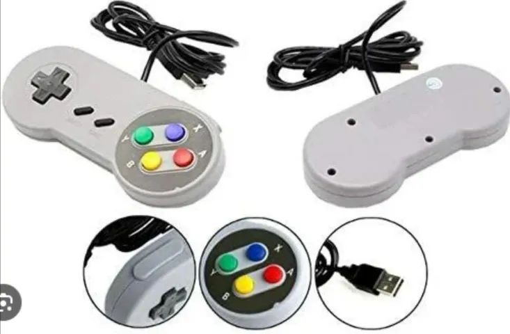 Controle Super Nintendo Usb - Foto 3