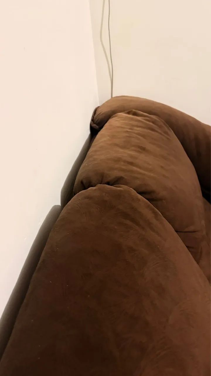 Sofa marrom - Foto 2