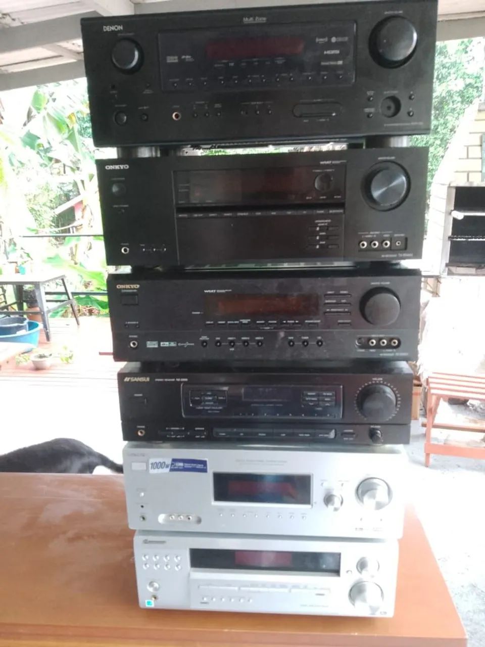 Receiver amplificador profissional 