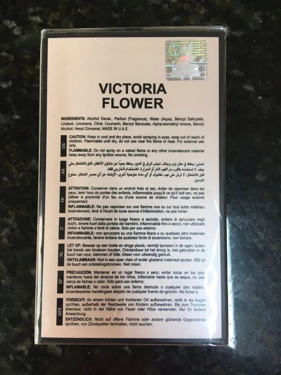 Perfume Victoria Flower - Maison Alhambra - Foto 2