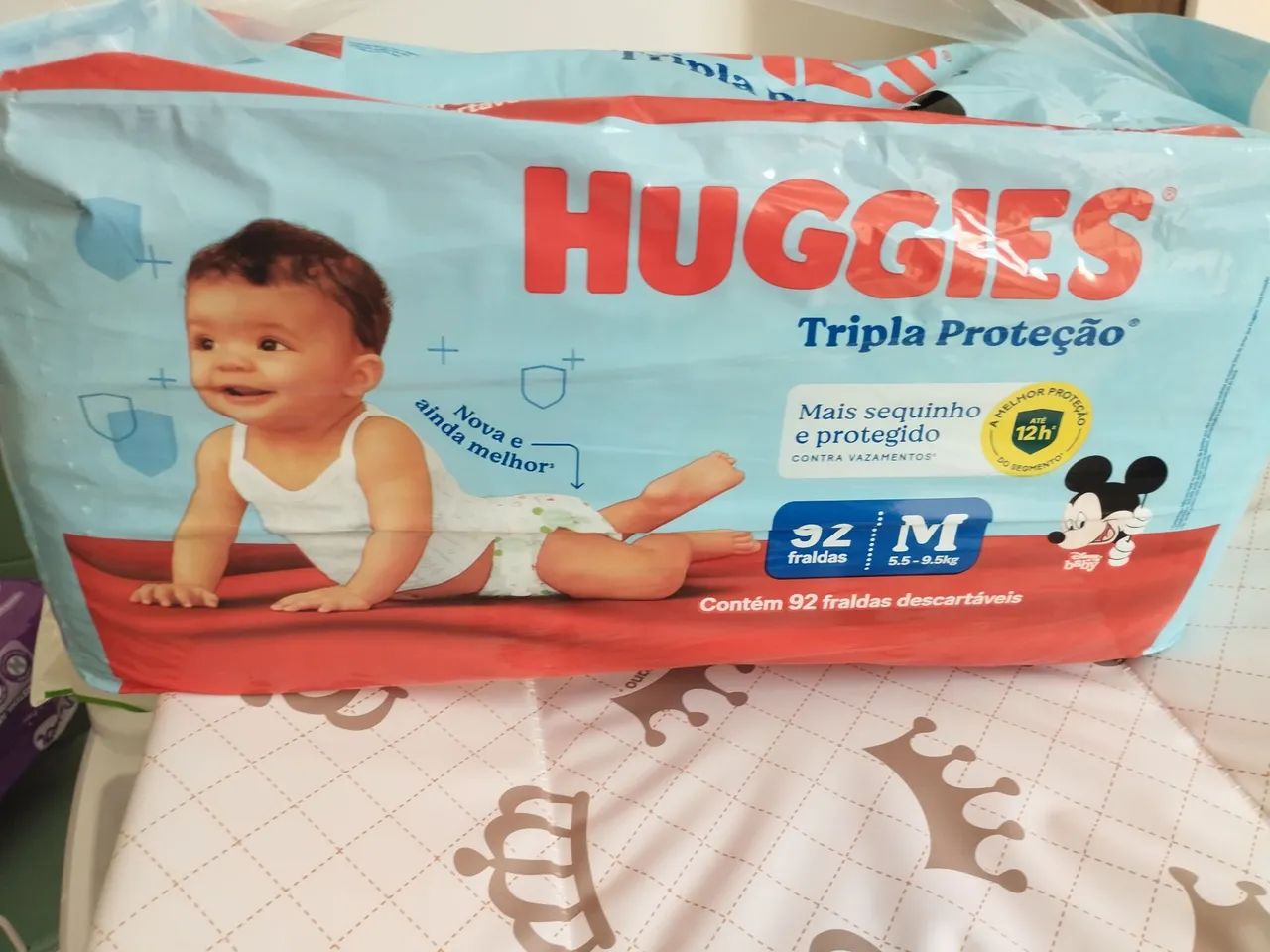 2 pacotes de Fraldas  Huggies e Personal Premium  - Foto 2