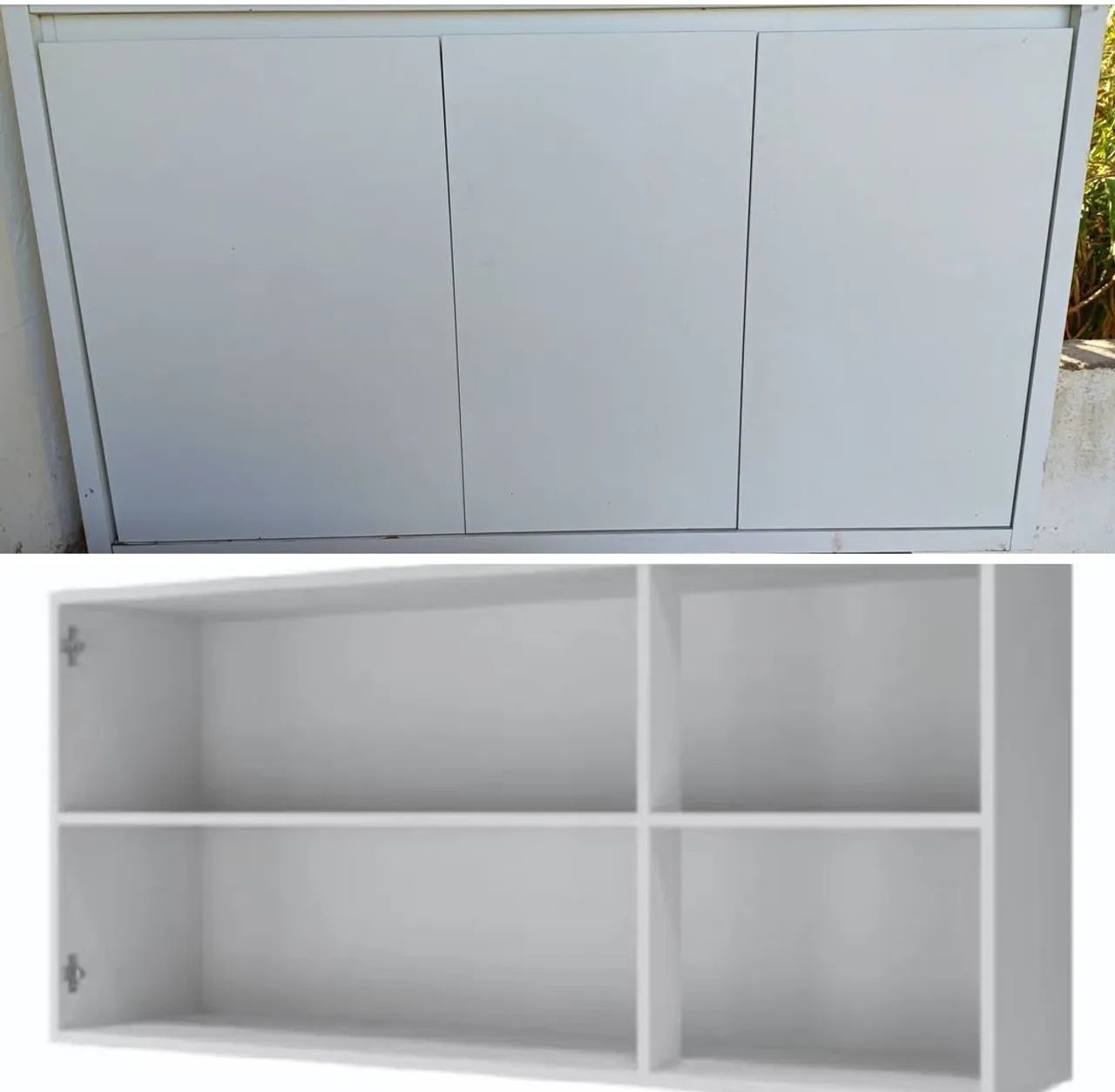 ARMÁRIO BRANCO MDF