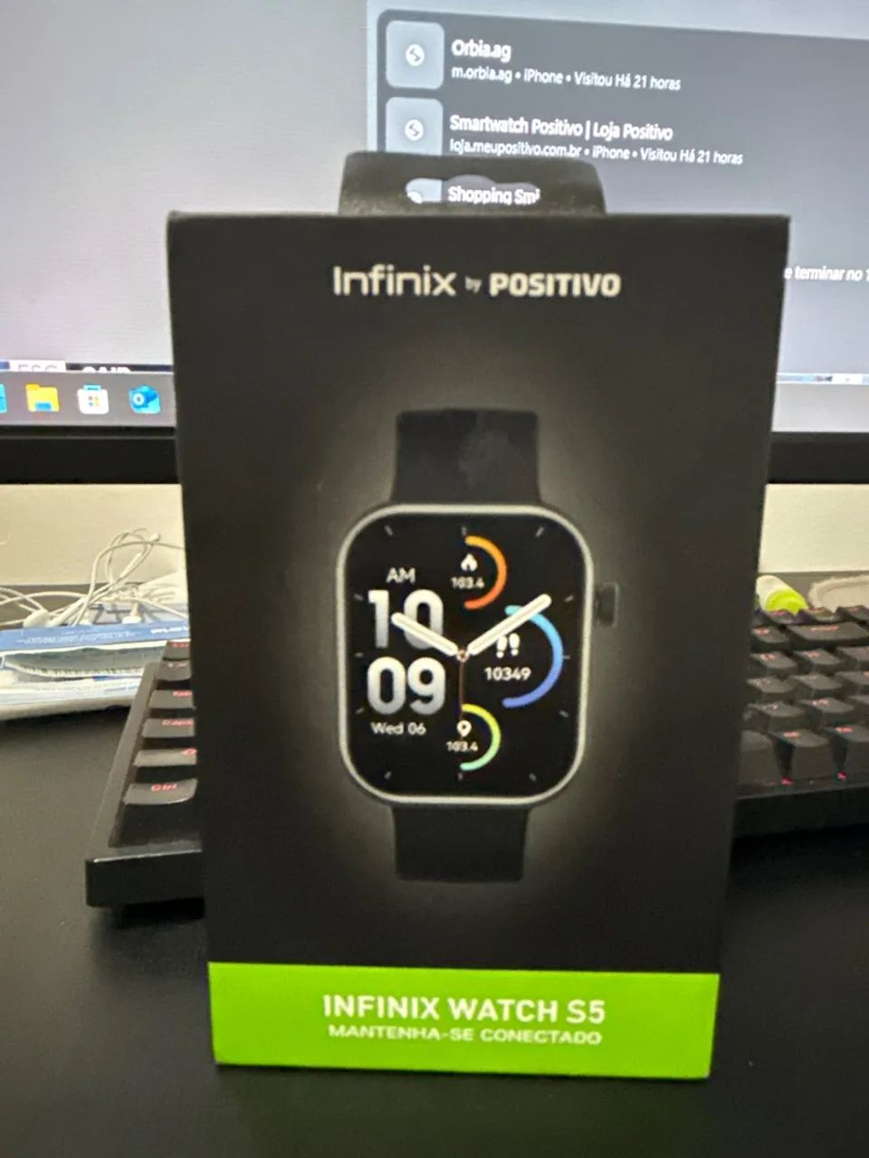 RELÓGIO INFINIX POSITIVO