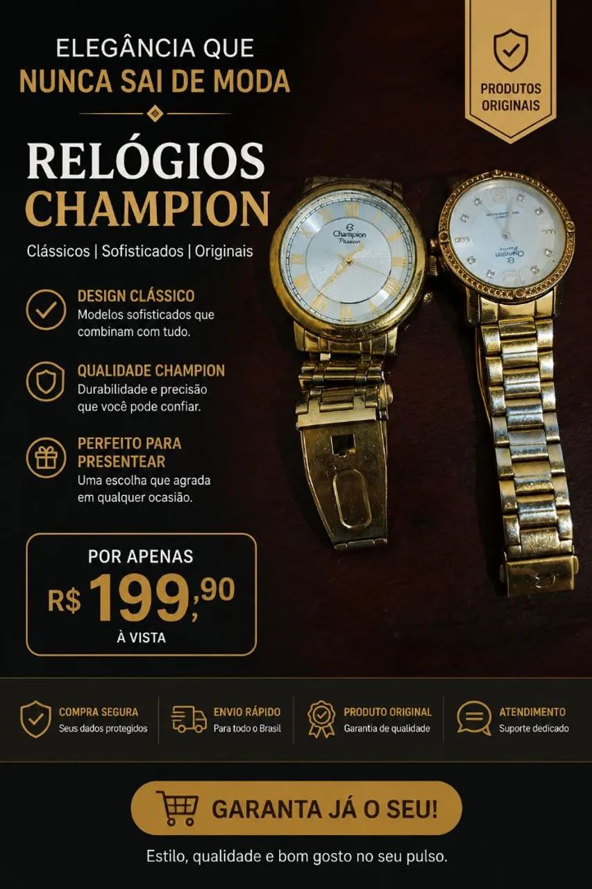 Relógios Champion feminino 