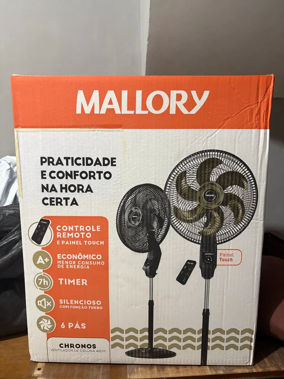Ventilador malorry 6 pás- Novo na caixa  - Foto 3