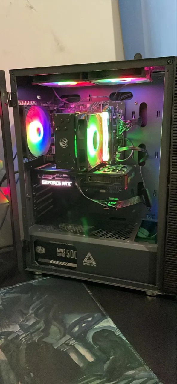 CPU gamer i5 10400f + rtx 3050 8gb