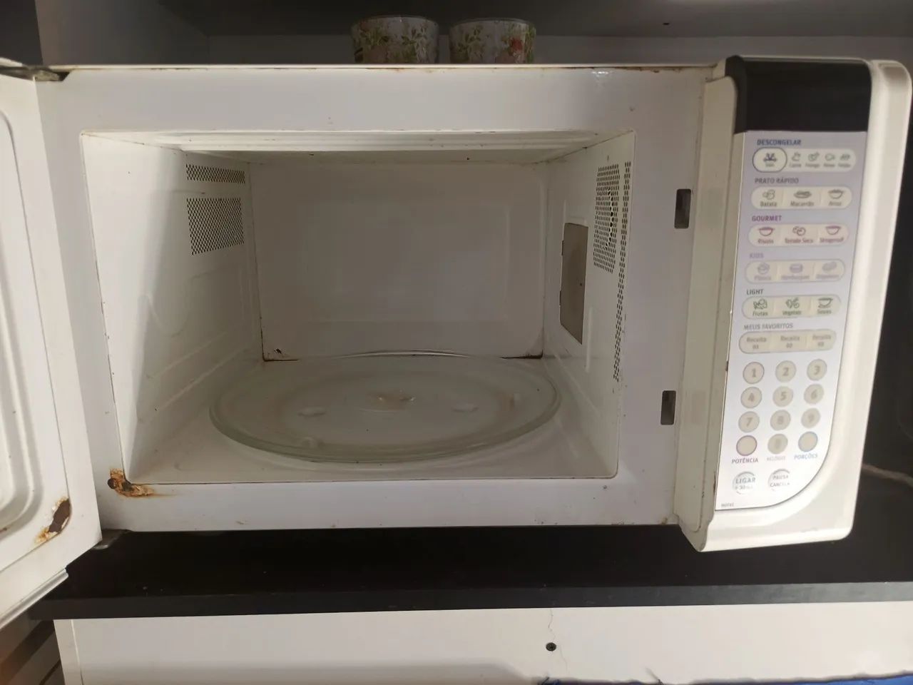 Vendo microondas com defeito do nada parou de funcionar  - Foto 4