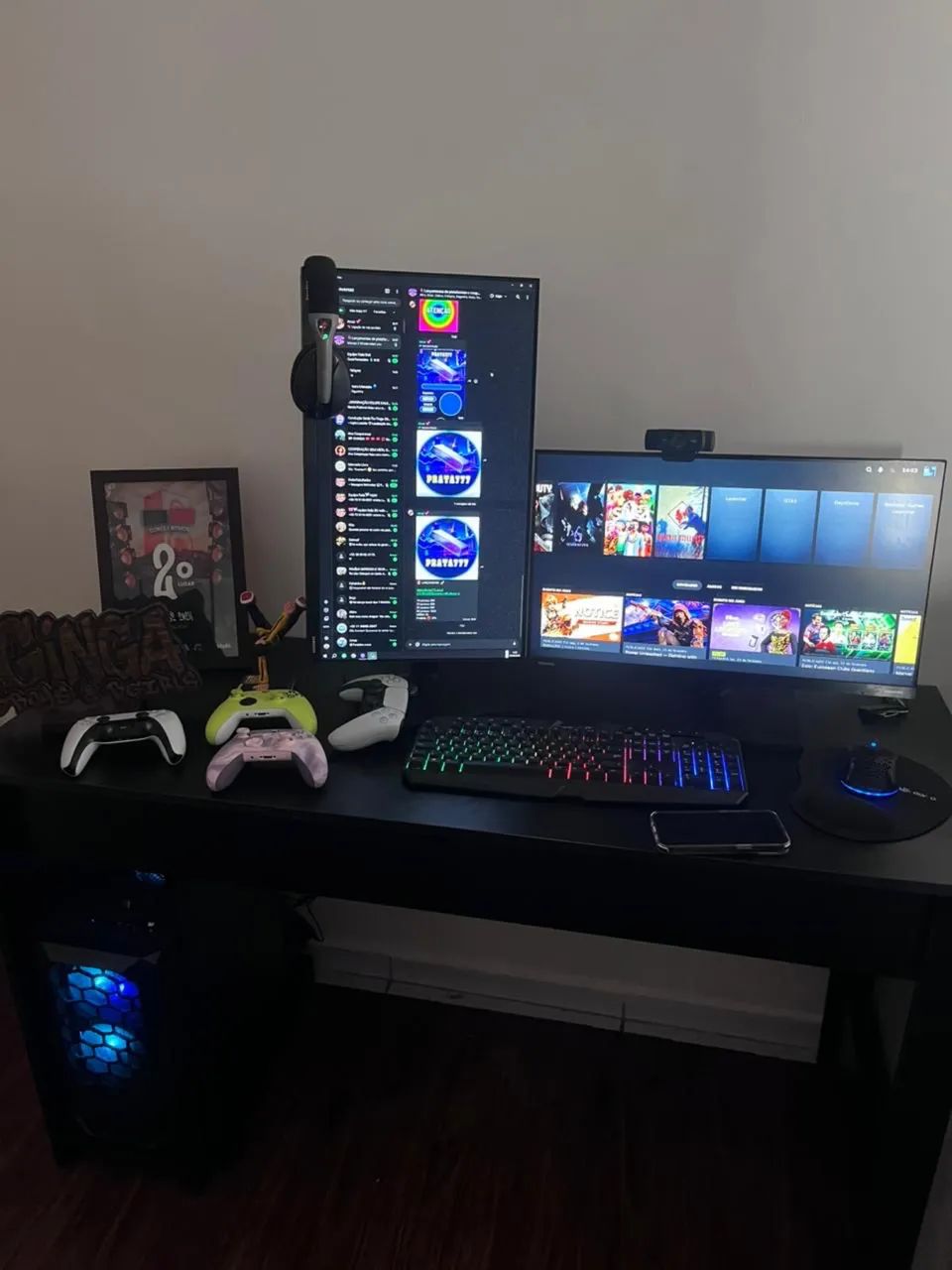 SETUP GAMER COMPLETO - RTX 3050 + 2 MONITORES ODYSSEY - Foto 3