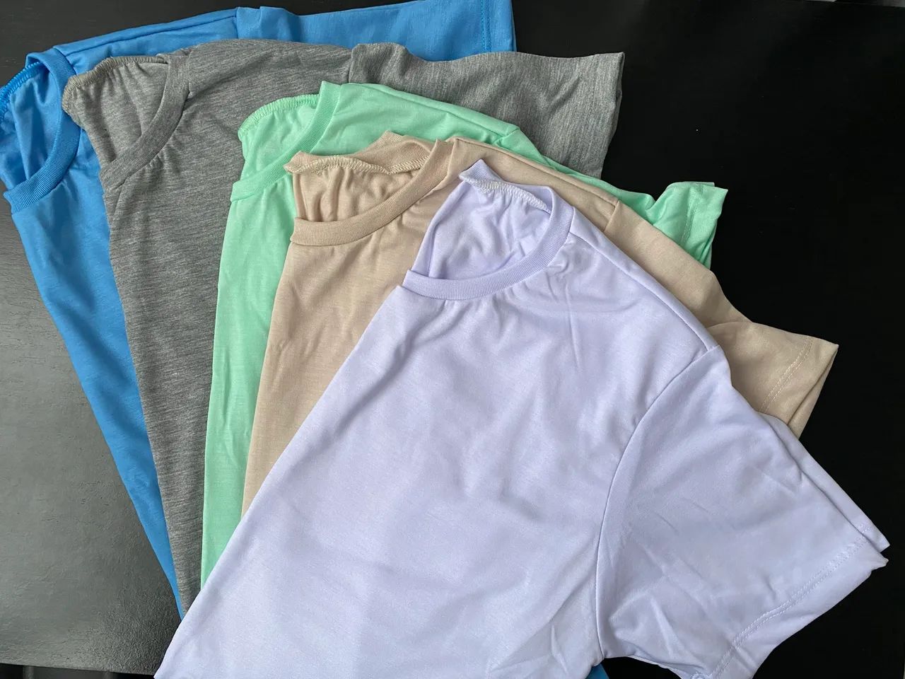 Lote Camisetas/Regatas Malha Pv - Foto 5