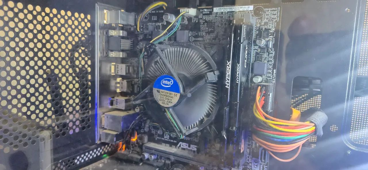 PC COMPLETO + MONITOR LG 24" + KIT LOGITECH - FUNCIONANDO PERFEITAMENTE - Foto 3
