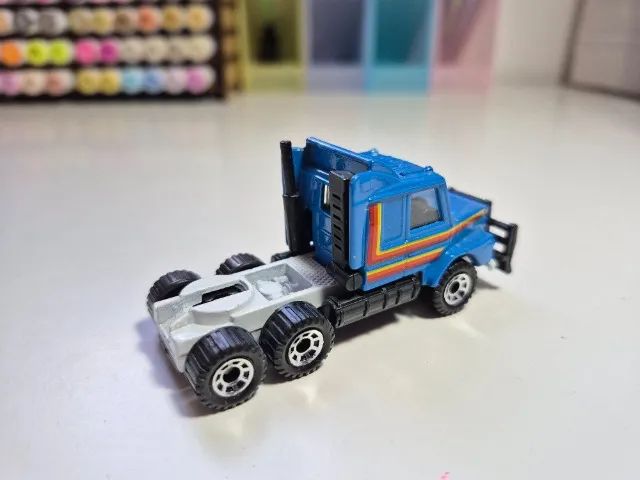 Matchbox Caminhão Lesney azul Scania 1985 - Foto 2