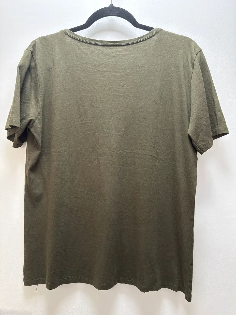 Camiseta malha verde musgo  - Foto 3