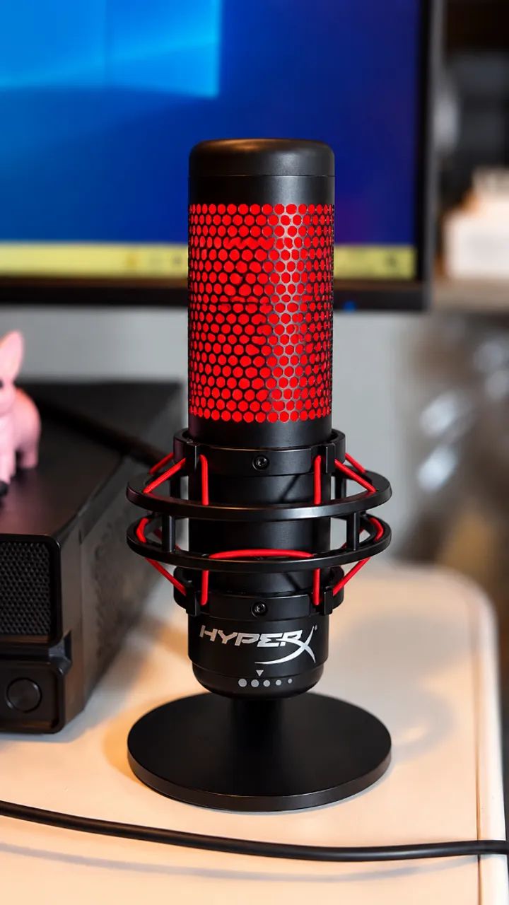 HyperxQuadcast Led vermelho - Foto 2