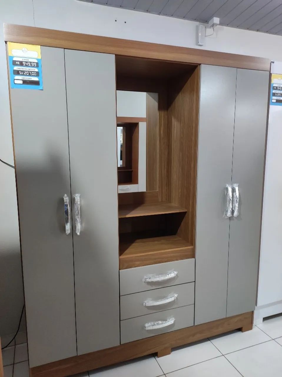 Guarda roupa de casal novo - Foto 5