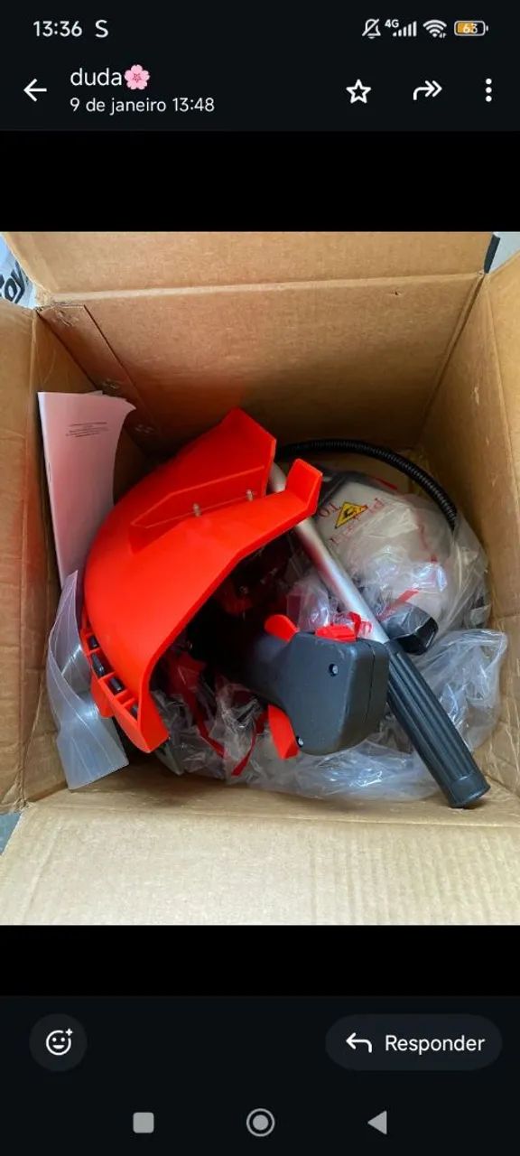 roçadeira a gasolina - Foto 2