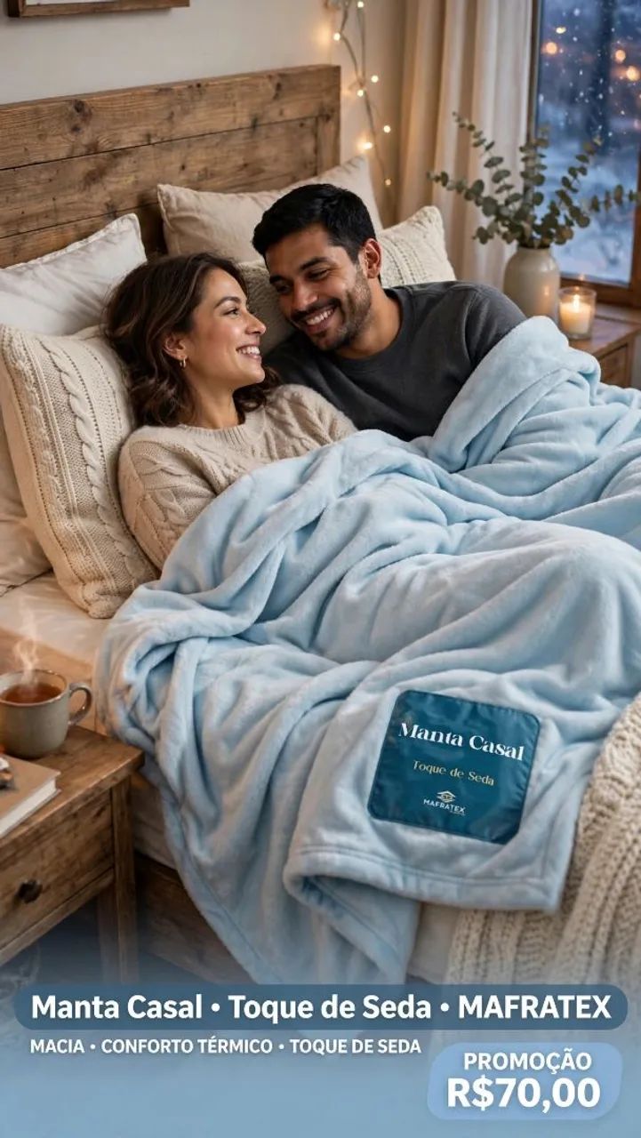 Vendo manta de casal 