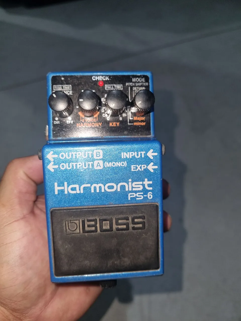 Pedal de efeito Boss RC Loop Station RC-20 vermelho - Instrumentos