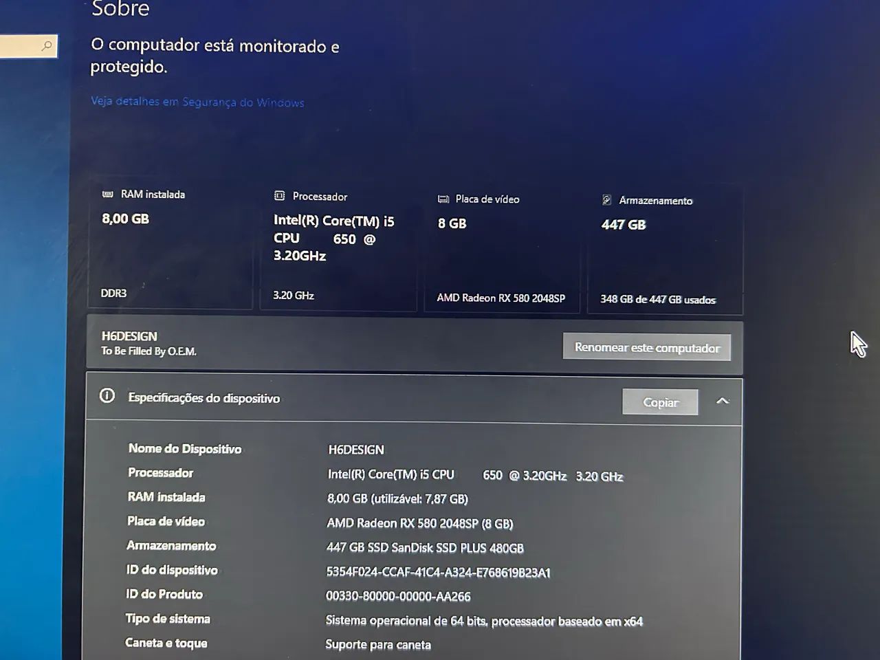 PC Gamer-Montado Turbo.  PREÇO DESAPEGO!!