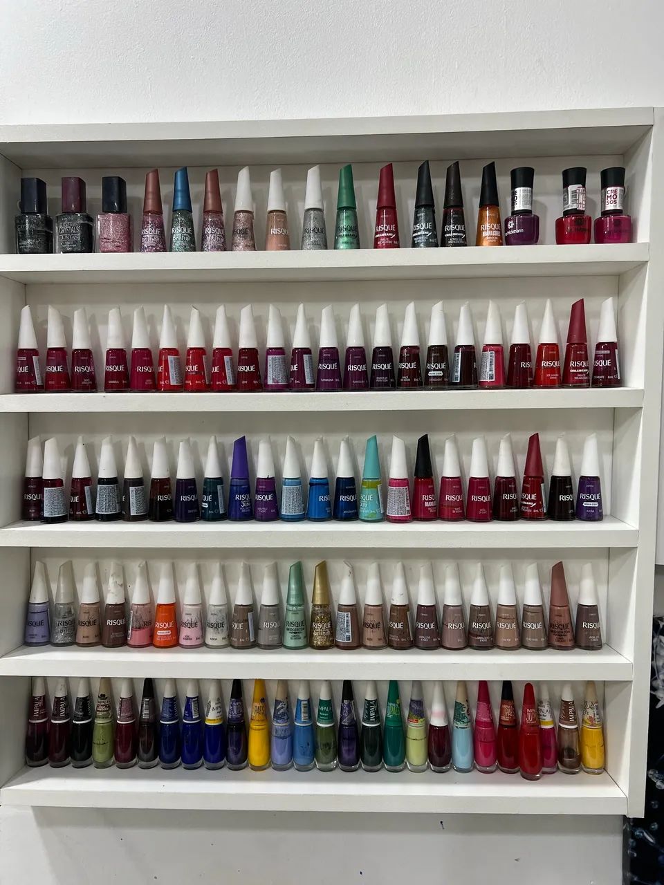 Todos os esmalte com a prateleira - Foto 2