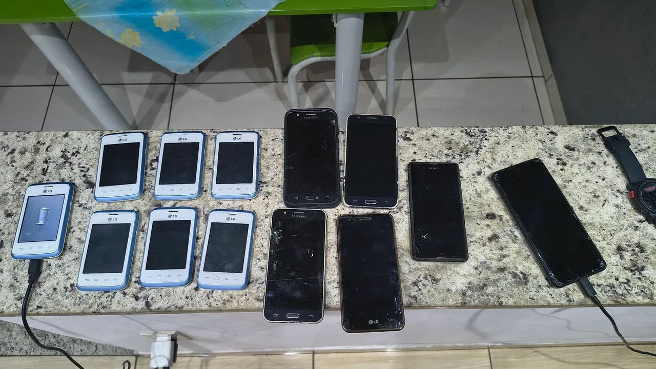 Retirada de peças 