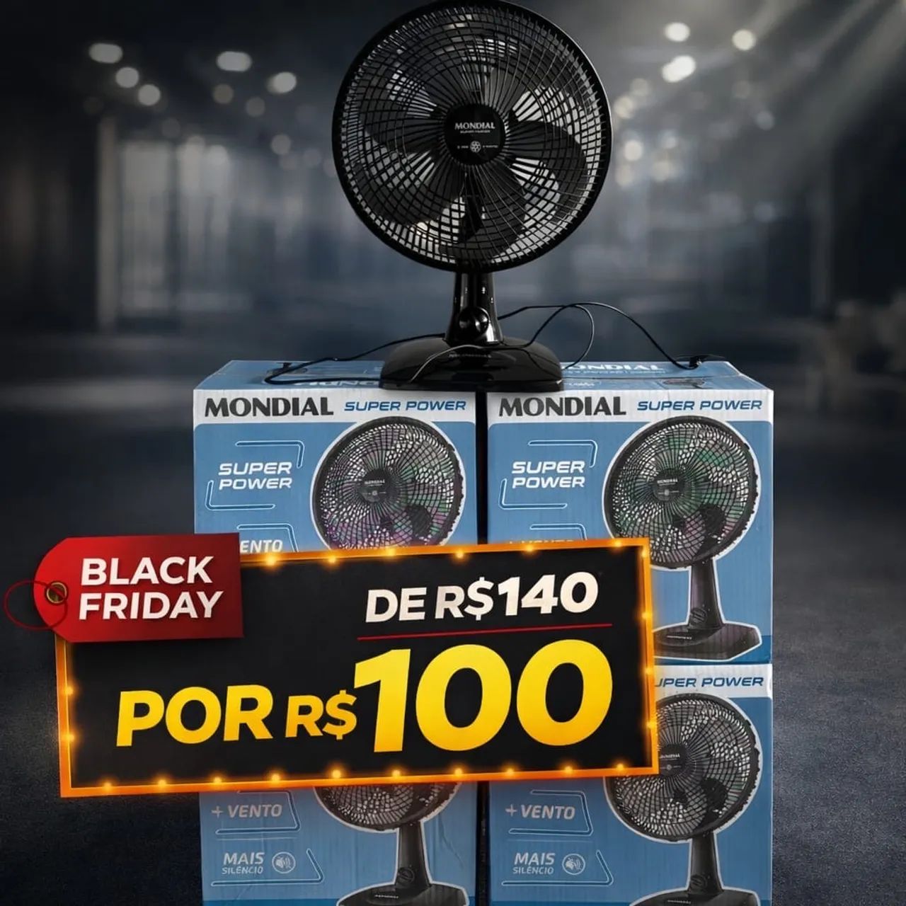 Ventilador Mondial 30 cm 