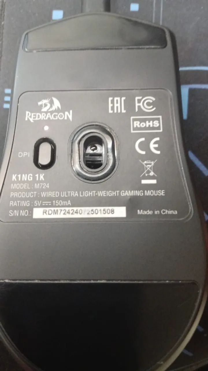 Mouse redragon M724 King 1k