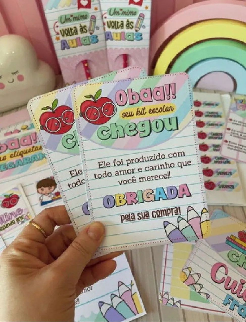 Lembrancinhas volta as Aulas. - Foto 2
