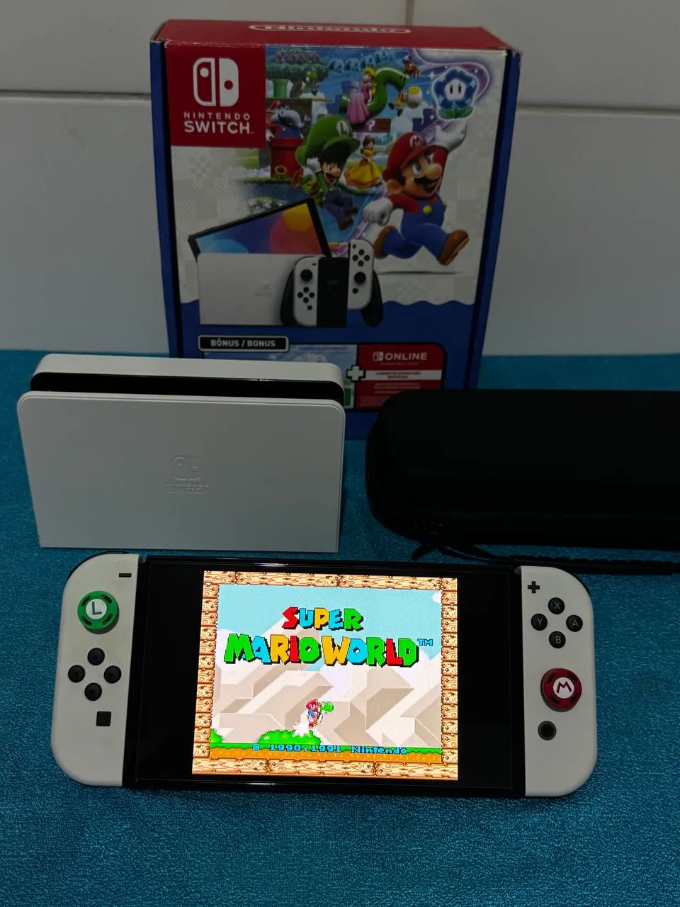 Nitendo Switch Oled Desbloqueado  - Foto 3