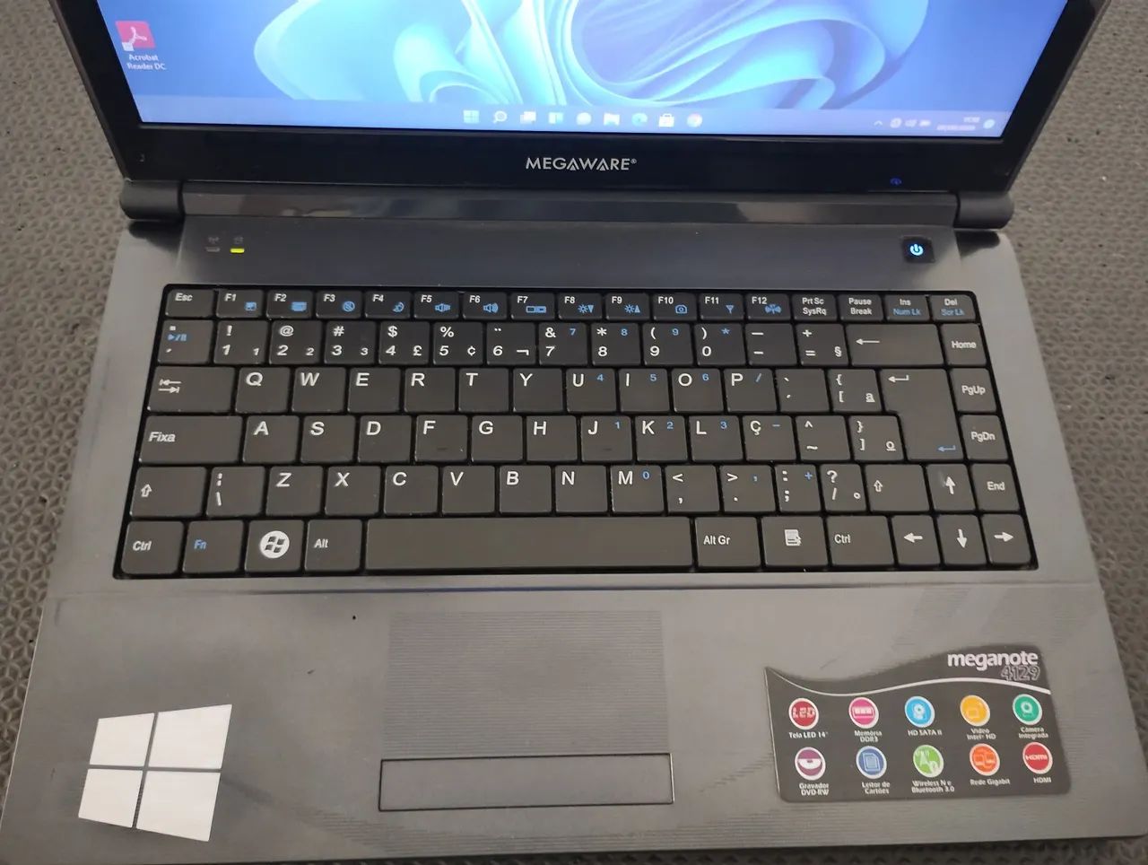 Notebook Megaware 4129 (Processador i7) - Foto 2