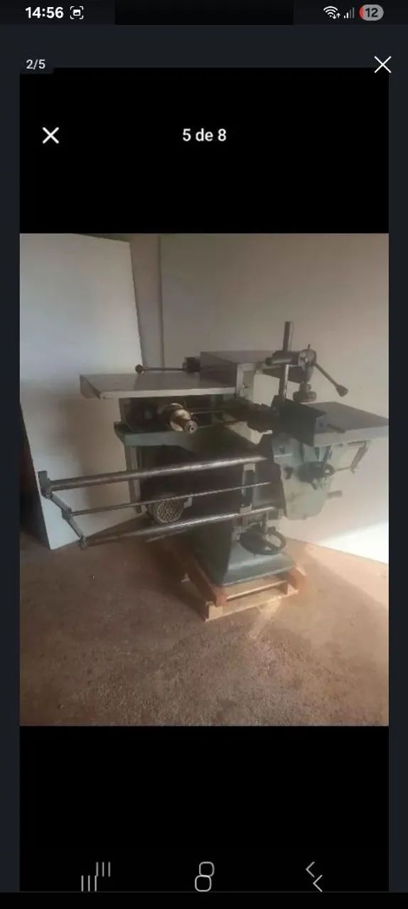 Máquina respigadeira tombo