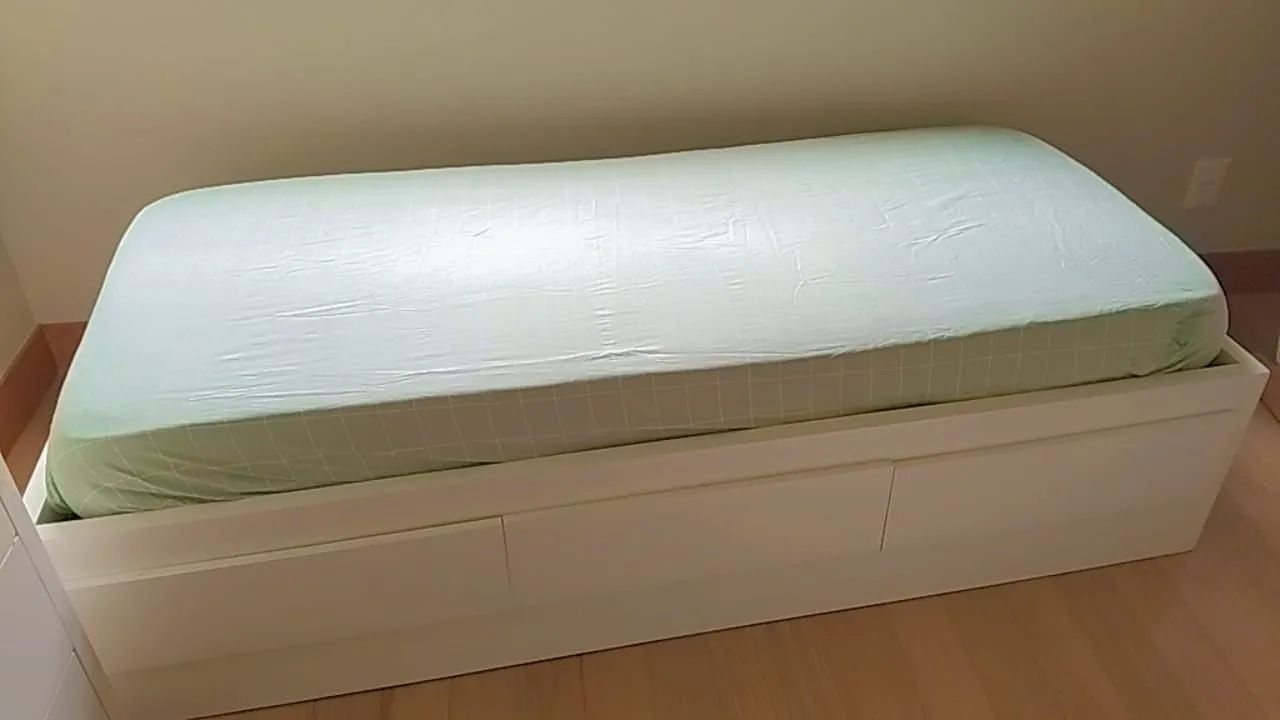 Cama solteiro babá com gavetas - Foto 3