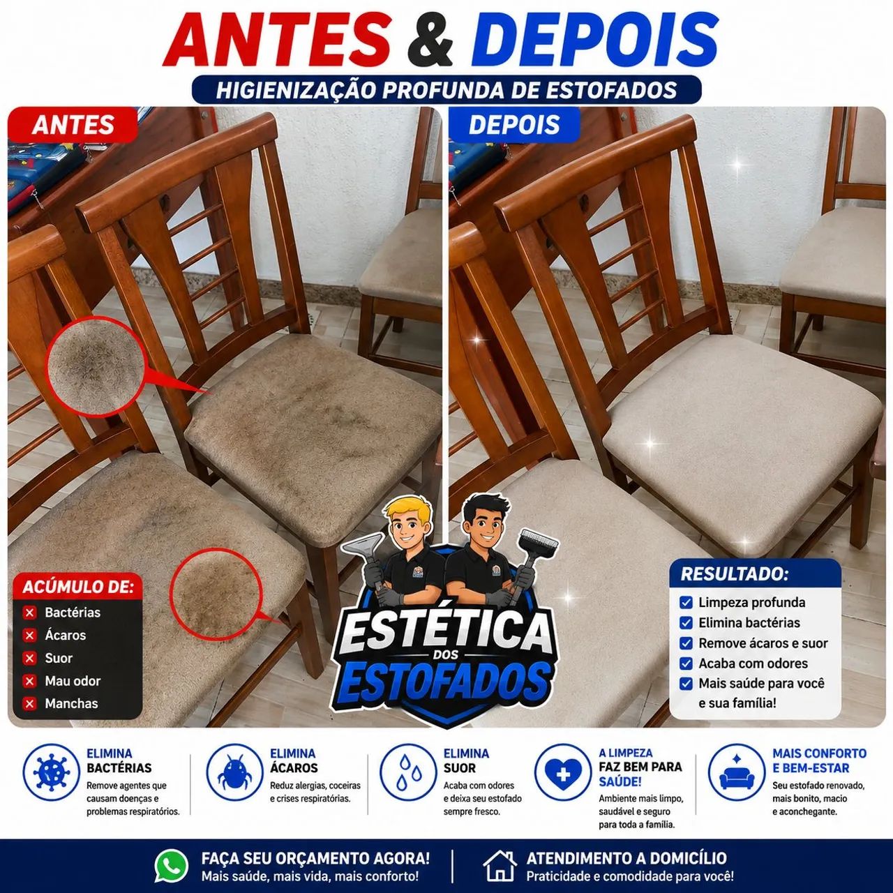 Higienização de estofados  - Foto 2