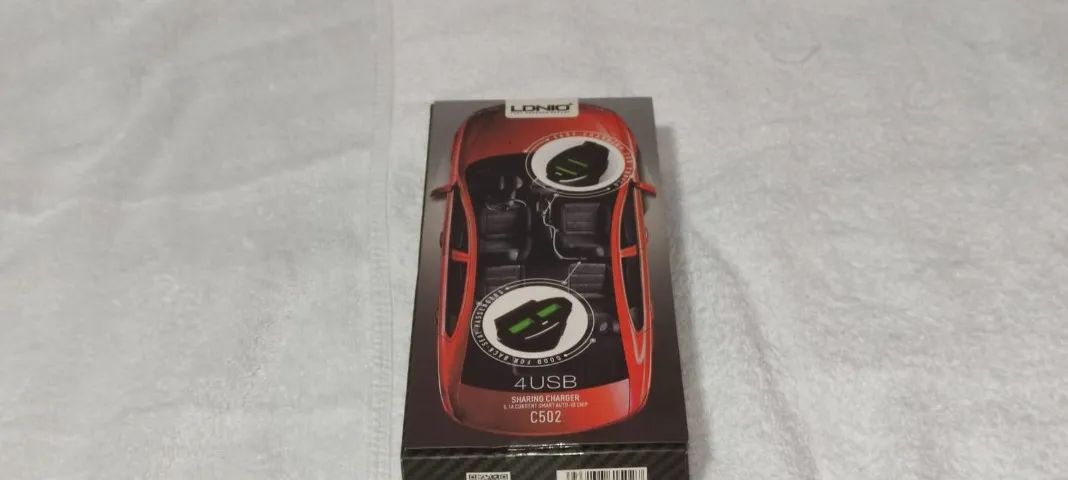 Carregador Veicular C502. pra Uber 99 com extensor - Foto 4