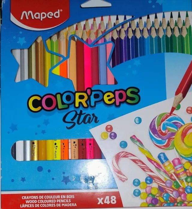LAPIS DE COR MAPED 48 CORES