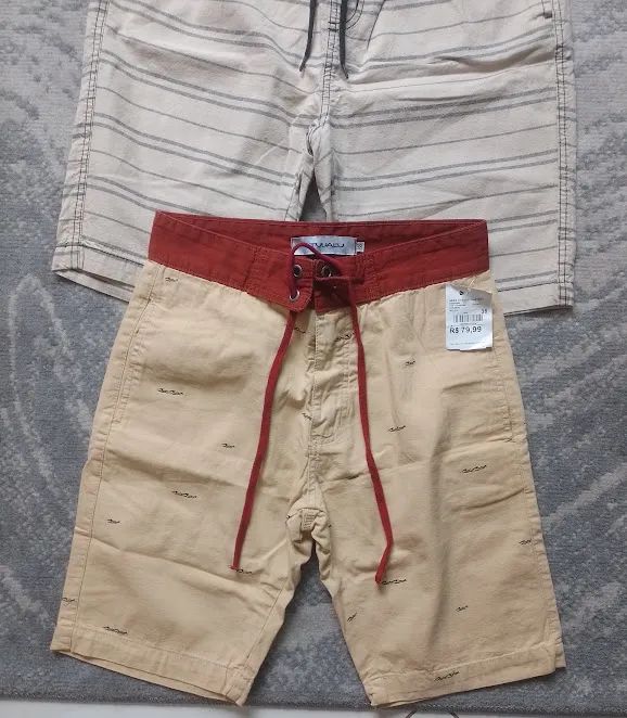Kit 3 bermudas casuais - Foto 2