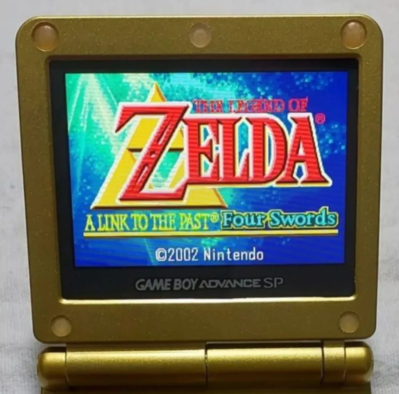 Nintendo Game Boy Advance SP IPS Backlight Zelda Doutorado - Peças