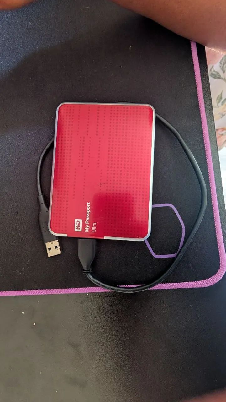 HD externo 1tb WD My passport ultra