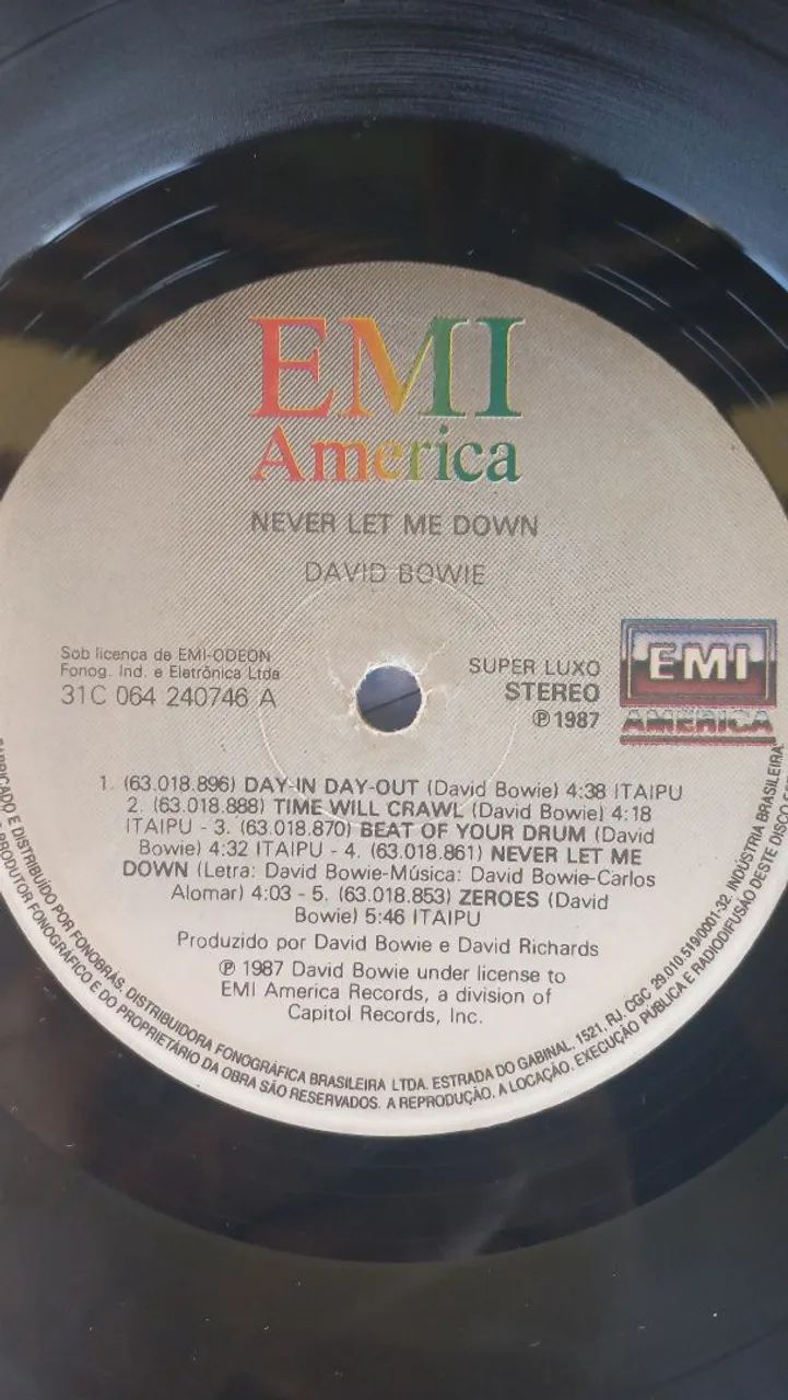 Disco de vinil LP David Bowie  - Foto 3