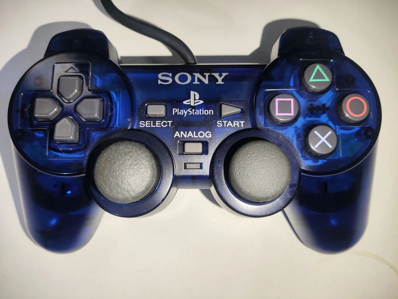 Controle joystick Midnight BLUE PS2 original  - Foto 2