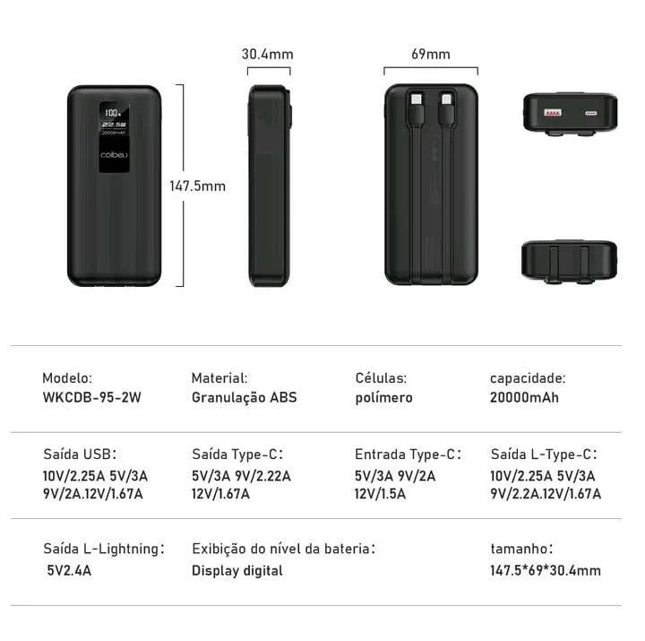 Powerbank 22.000mah (nova lacrada)  - Foto 3