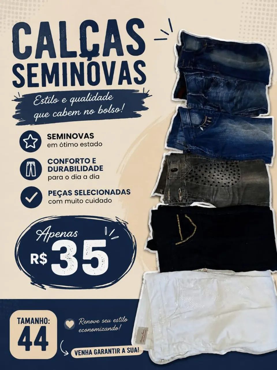 Vendo roupas semi novas  - Foto 5